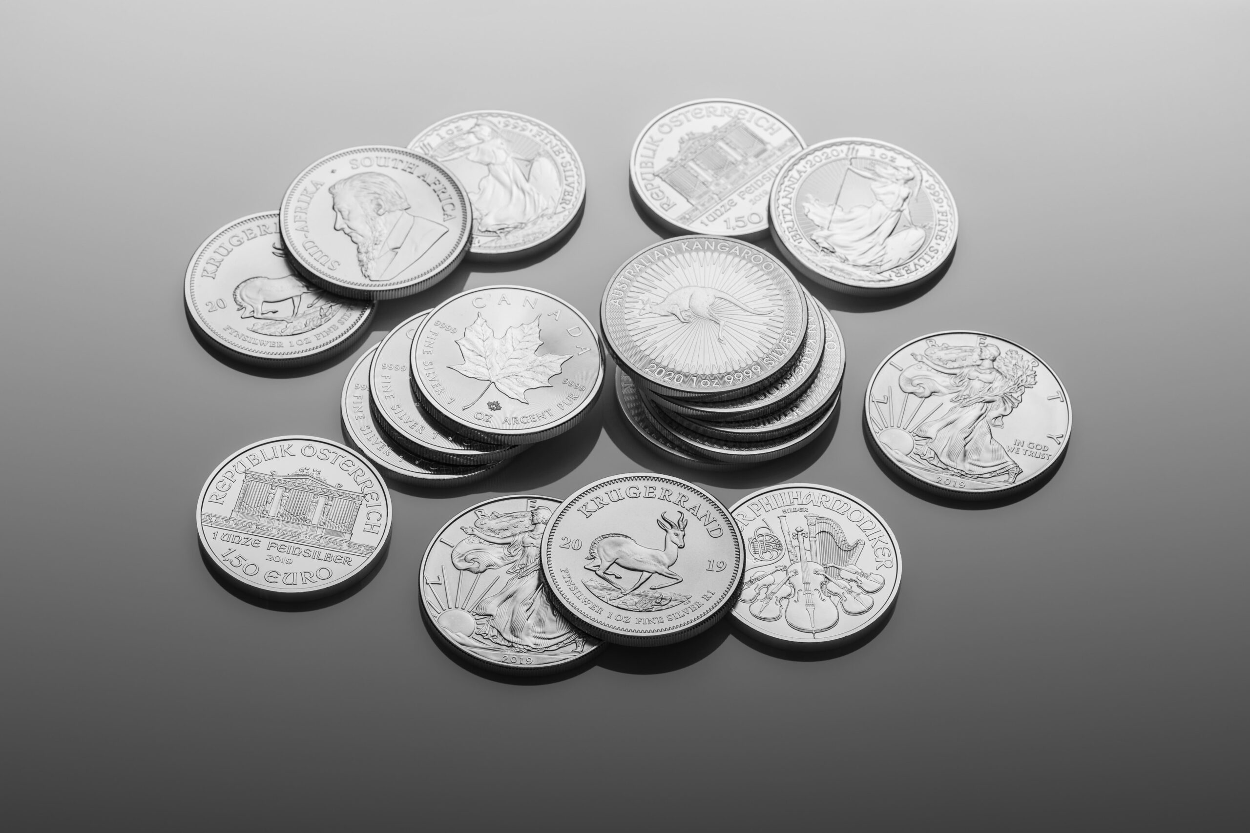 Zilveren munten verkopen